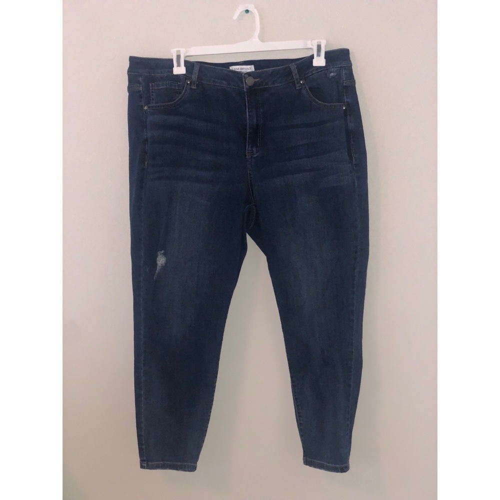 Lane Bryant Distressed Skinny Jeans
